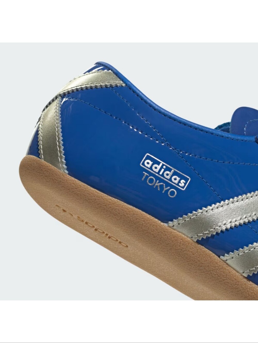 adidas Tokyo Royal Blue Patent Leather Women's 10.5 - Picture 4 of 8
